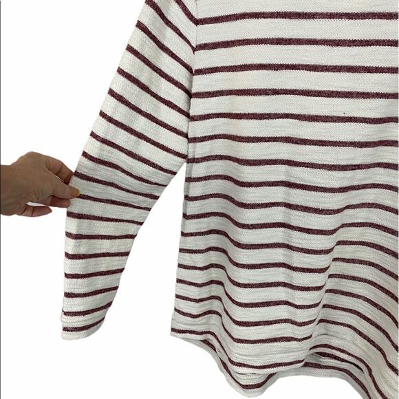 Alexander Jordan Striped boatneck top size XL - Picture 3 of 8